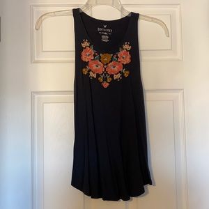 AE Soft & Sexy Embroidered Tank